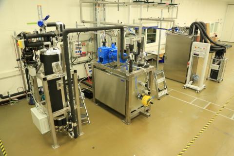 First CO2 cooling plant for CMS
